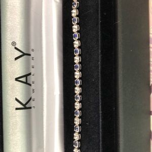 Kay Jewelers Diamond and Gemstone Bracelet.